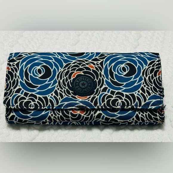 New Teddi Printed Wallet Wallet, Piercing Posies, One Size - Picture 1 of 8